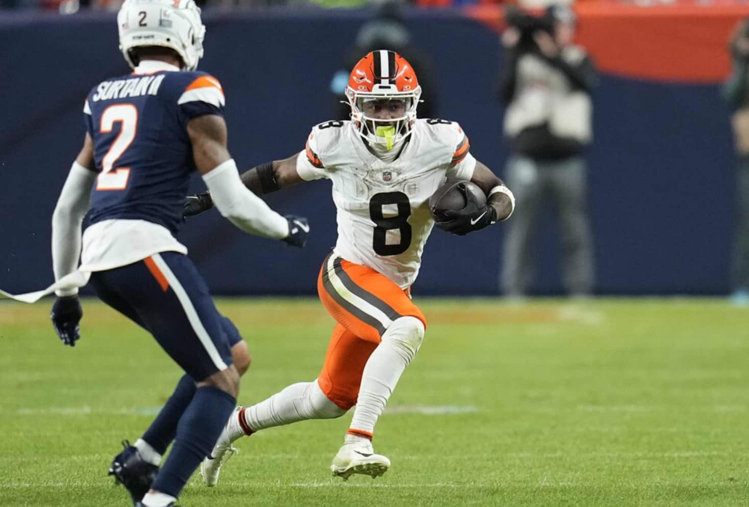 Cleveland Browns vs Denver Broncos Match Player Stats