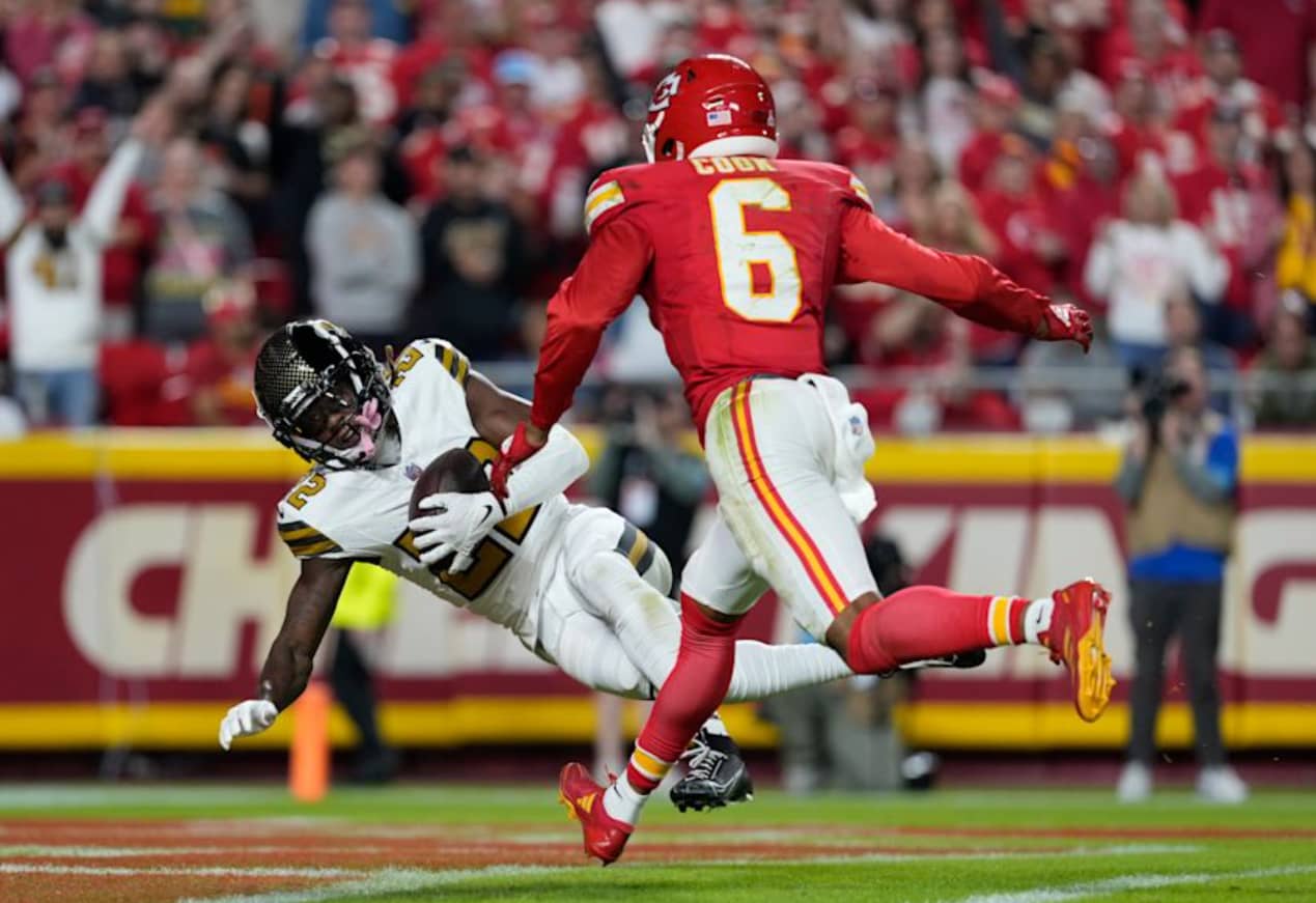 New Orleans Saints vs Kansas City Chiefs Match Player Stats