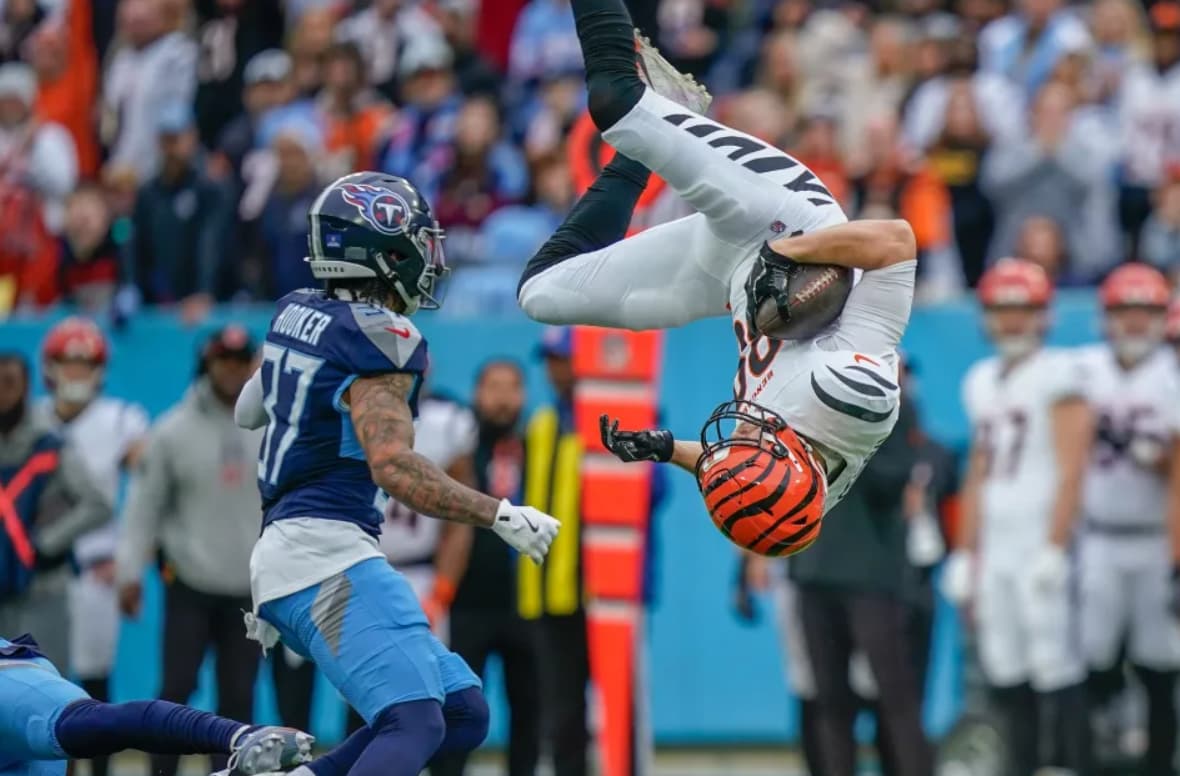 Cincinnati Bengals vs Tennessee Titans Match Player Stats