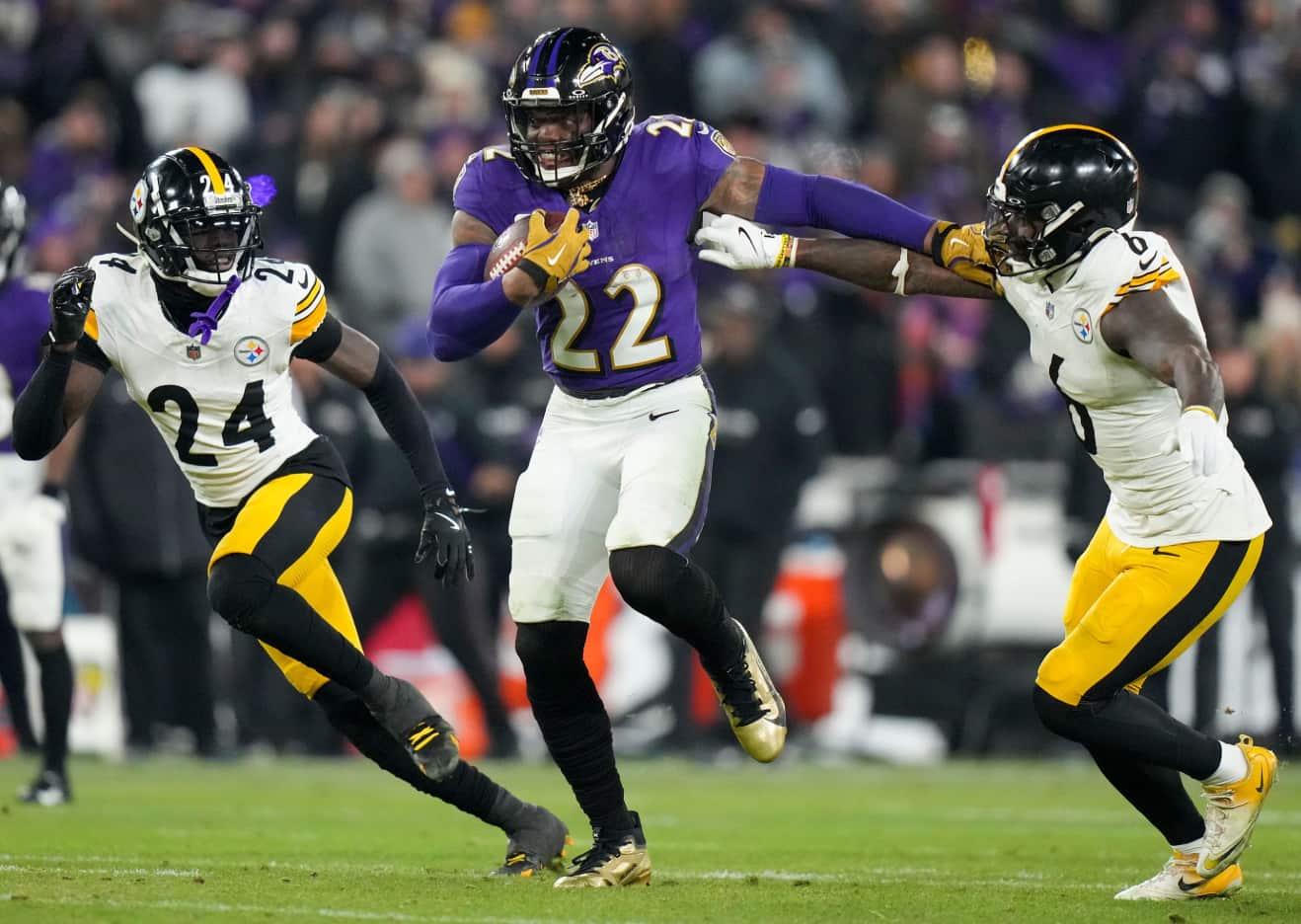 Pittsburgh Steelers vs Baltimore Ravens Match Player Stats