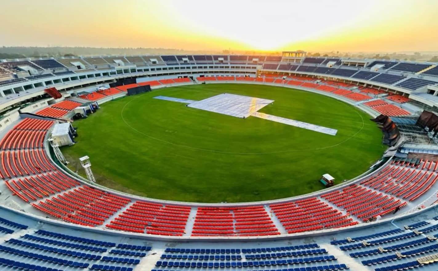 Maharaja Yadavindra Singh International Cricket Stadium Records