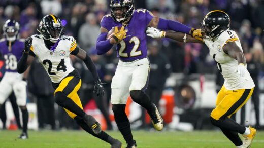 Baltimore Ravens Vs Steelers Match Player Stats