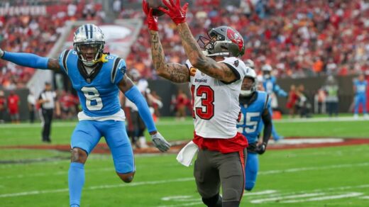 Carolina Panthers vs Tampa Bay Buccaneers Match Player Stats