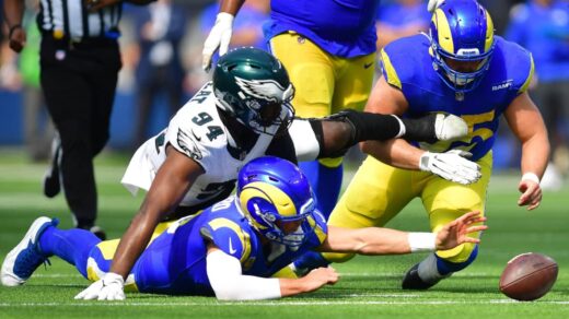 Philadelphia Eagles vs Los Angeles Rams Match Player Stats