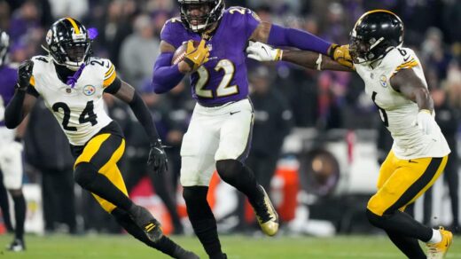 Pittsburgh Steelers vs Baltimore Ravens Match Player Stats